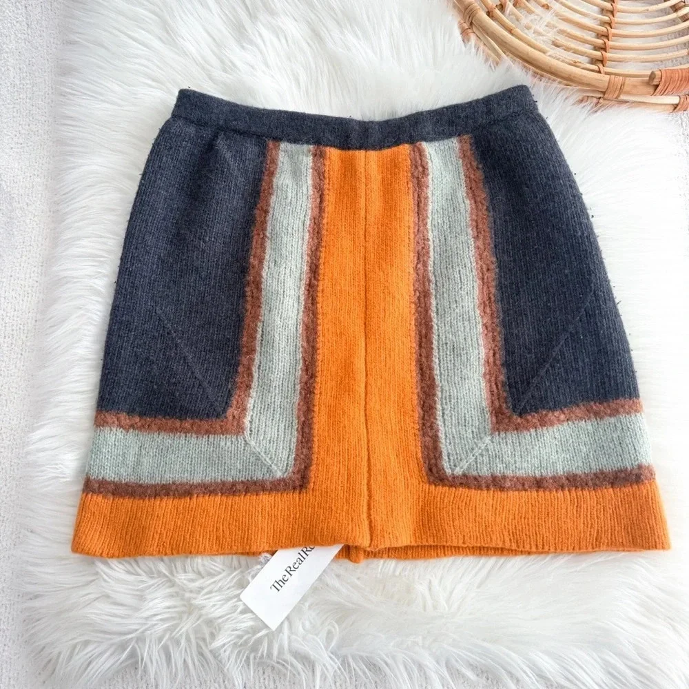 Missoni Wool Sweater Mini Short Skirt - Picture 3 of 12